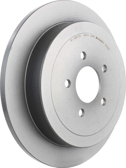 Brembo OE Brembo 03-11 Lincoln Town Car Rear Premium UV Coated OE Equivalent Rotor 08.9522.81