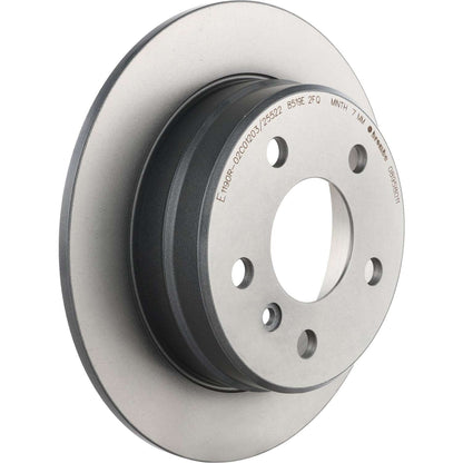 Brembo OE Brembo 2011 Mercedes-Benz B200 Rear Premium UV Coated OE Equivalent Rotor 08.9580.11