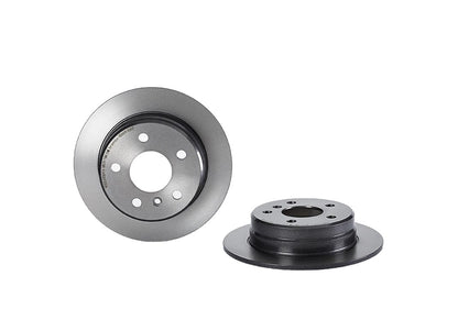 Brembo OE Brembo 2011 Mercedes-Benz B200 Rear Premium UV Coated OE Equivalent Rotor 08.9580.11