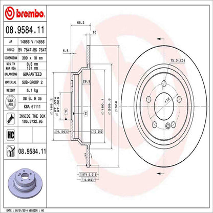 Brembo Disc Brake Rotor