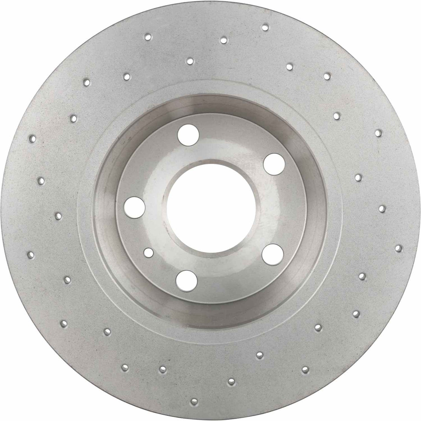 Brembo OE Brembo 08-09 Audi TT/09-15 TT Quattro Rear Premium Xtra Cross Drilled UV Coated Rotor 08.9769.1X