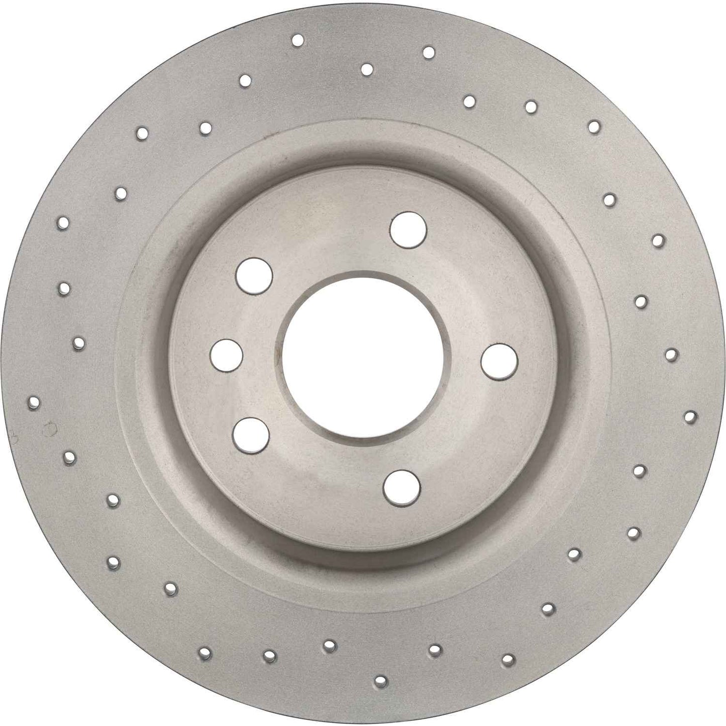 Brembo OE Brembo 08-13 Volvo C30/06-13 C70/04-11 S40/05-11 V50 Rear Premium Xtra Cross Drilled UV Coated Rotor 08.9975.1X