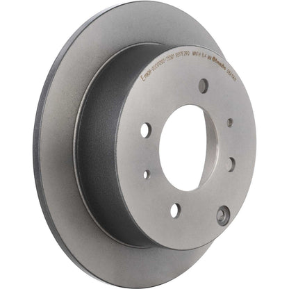 Brembo OE Brembo 99-05 Hyundai Sonata/01-06 Kia Optima Rear Premium UV Coated OE Equivalent Rotor 08.A114.11