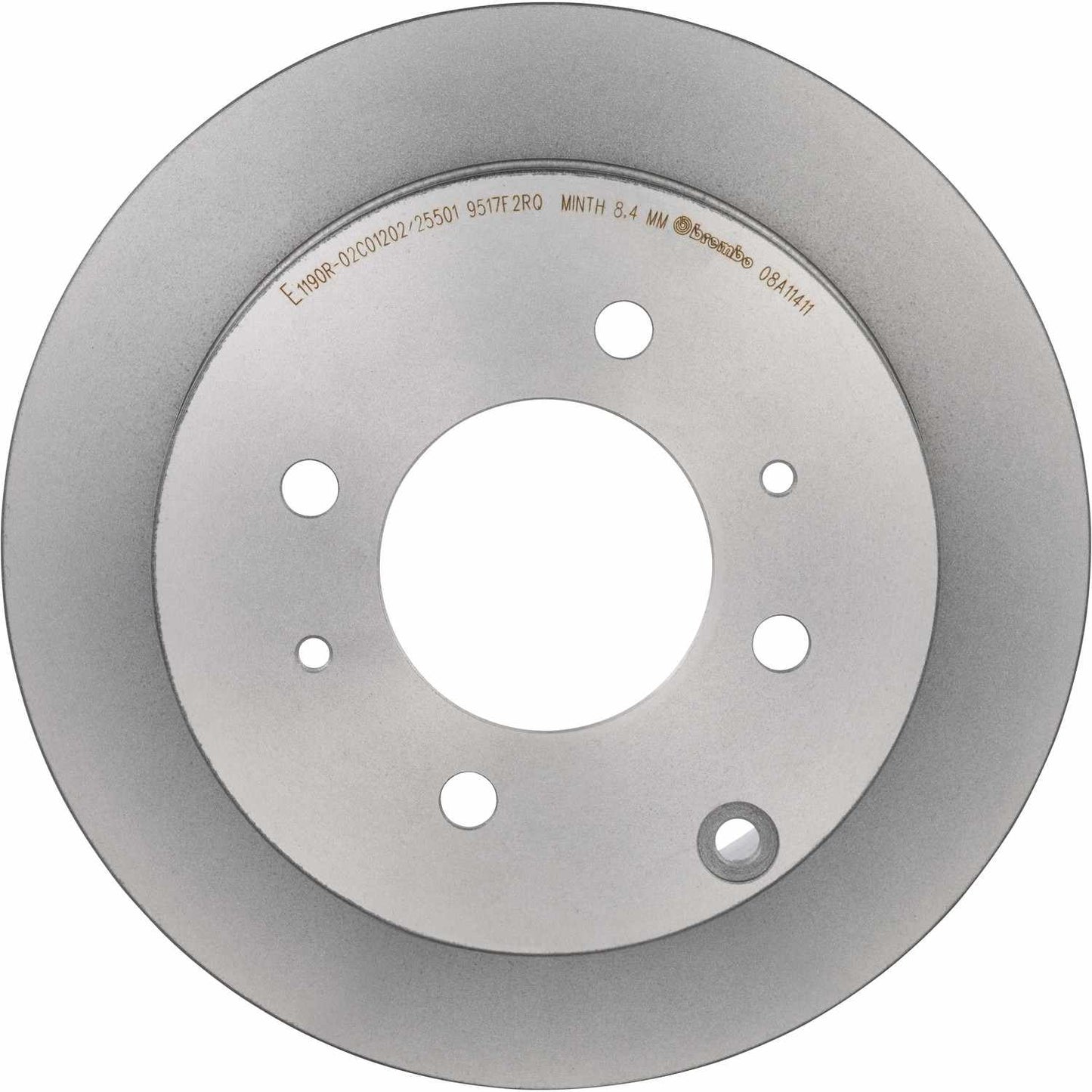 Brembo OE Brembo 99-05 Hyundai Sonata/01-06 Kia Optima Rear Premium UV Coated OE Equivalent Rotor 08.A114.11