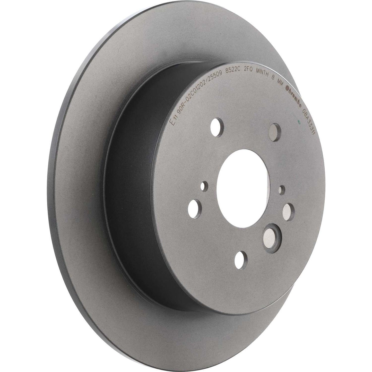 Brembo OE Brembo 04-05 Toyota RAV4 Rear Premium UV Coated OE Equivalent Rotor 08.A333.11