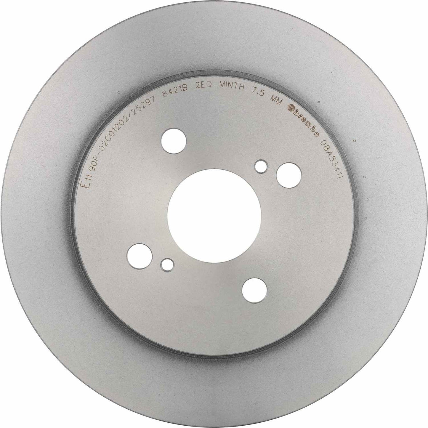 Brembo OE Brembo 12-15 Toyota Yaris Rear Premium UV Coated OE Equivalent Rotor 08.A534.11