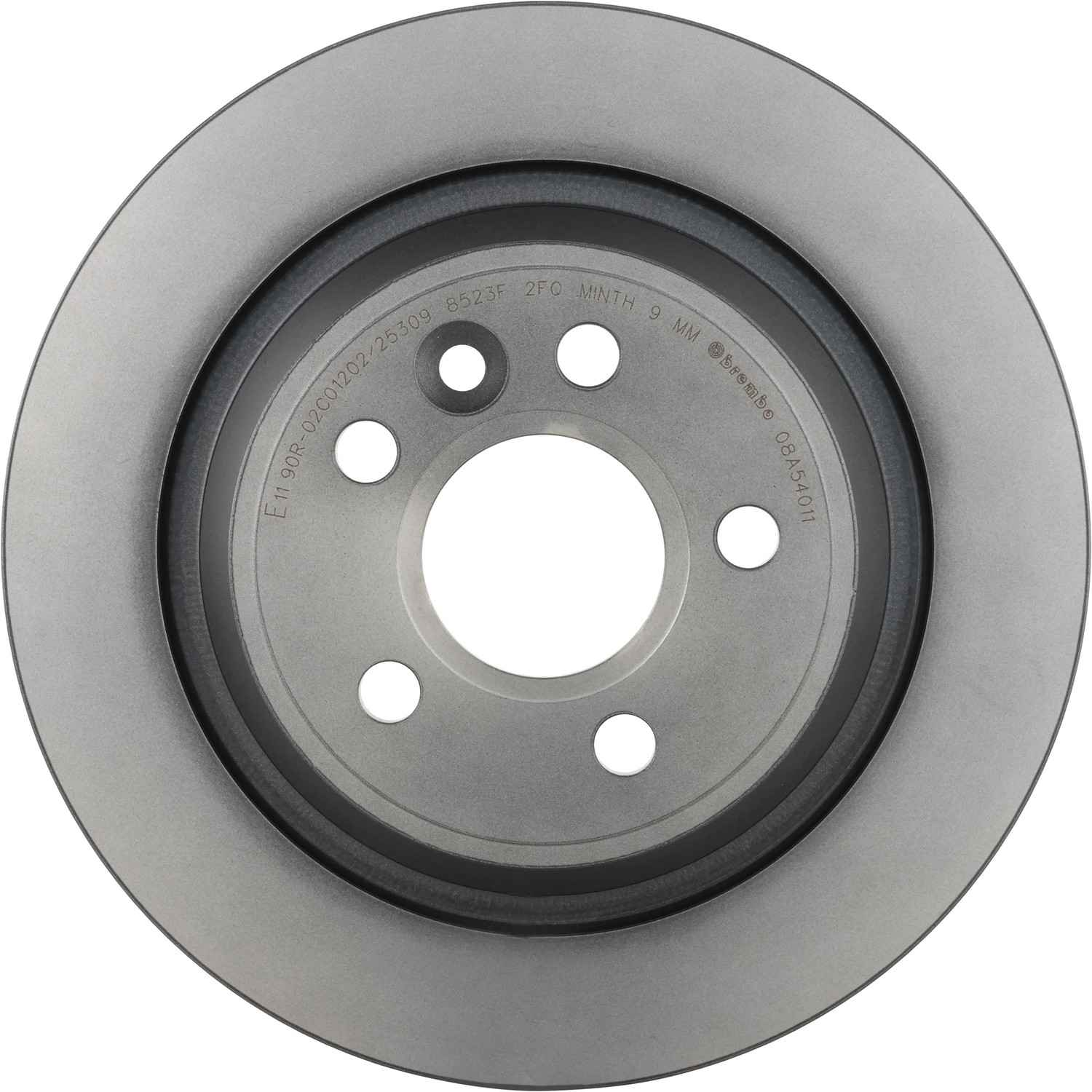 Brembo OE Brembo 12-15 Land Rover Range Rover Evoque Rear Premium UV Coated OE Equivalent Rotor 08.A540.11