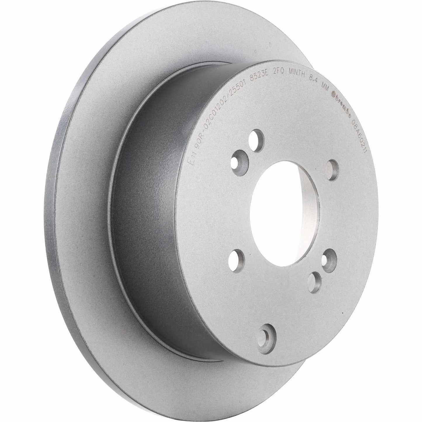 Brembo OE Brembo 06-07 Hyundai Accent/Kia Rio/Rio5 Rear Premium UV Coated OE Equivalent Rotor 08.A602.11