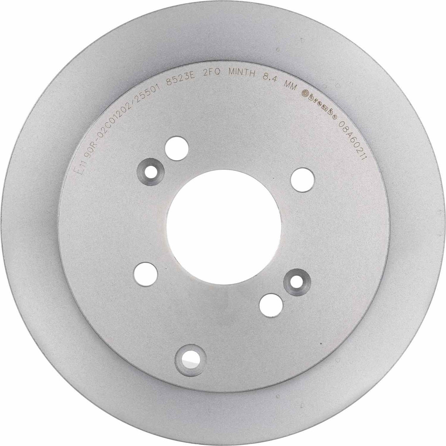 Brembo OE Brembo 06-07 Hyundai Accent/Kia Rio/Rio5 Rear Premium UV Coated OE Equivalent Rotor 08.A602.11
