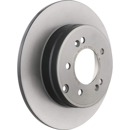 Brembo OE Brembo 10-17 Hyundai Azera/06-07 Sonata/11-19 Sonata Rear Premium UV Coated OE Equivalent Rotor 08.A708.11