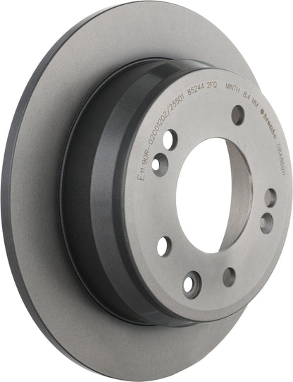 Brembo OE Brembo 09-12 Hyundai Elantra/10-15 Tucson/11-16 Sportage Rear Premium UV Coated OE Equivalent Rotor 08.A869.11