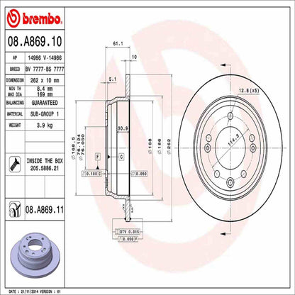Brembo 08A86911