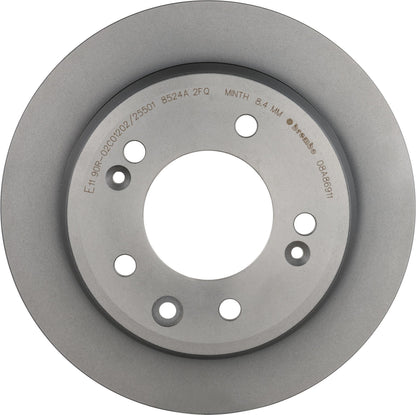 Brembo OE Brembo 09-12 Hyundai Elantra/10-15 Tucson/11-16 Sportage Rear Premium UV Coated OE Equivalent Rotor 08.A869.11