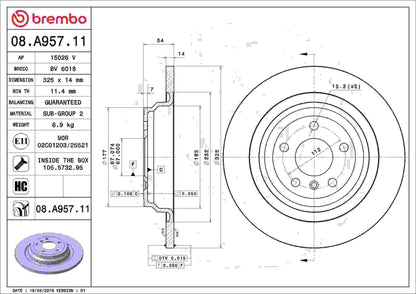 Brembo Disc Brake Rotor