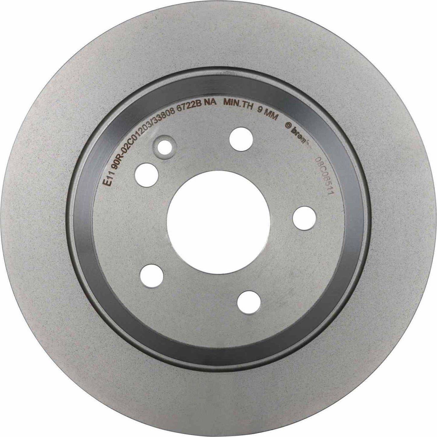 Brembo OE Brembo 16-18 Mercedes-Benz Metris Rear Premium UV Coated OE Equivalent Rotor 08.C065.11