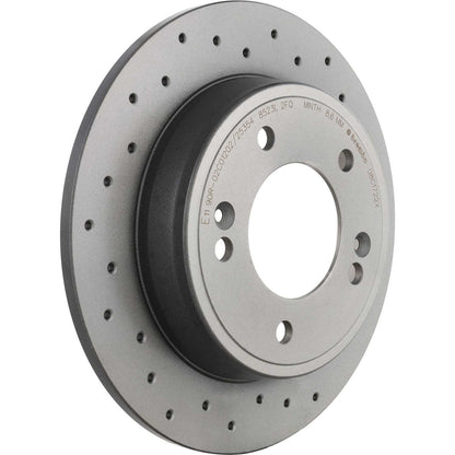 Brembo OE Brembo 11-20 Hyundai Elantra/13-14 Elantra Coupe Rear Premium Xtra Cross Drilled UV Coated Rotor 08.C172.2X