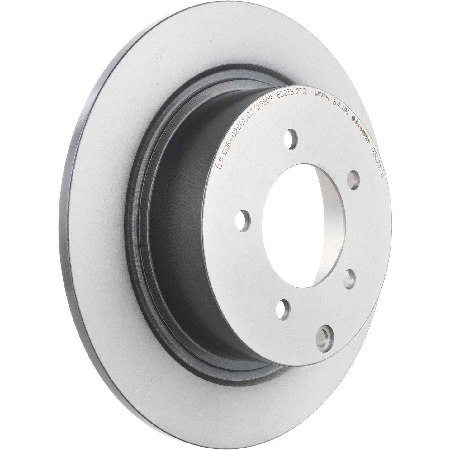 Brembo OE Brembo 11-14 Chrysler 200/08-13 Dodge Avenger Rear Premium UV Coated OE Equivalent Rotor 08.C247.11