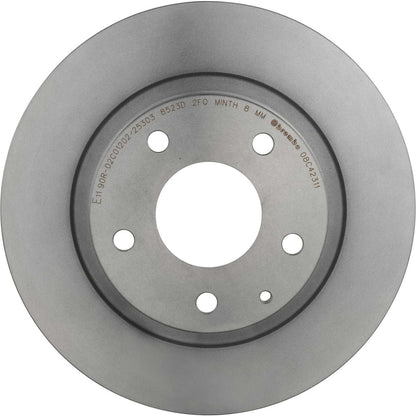 Brembo OE Brembo 14-20 Mazda 6 Rear Premium UV Coated OE Equivalent Rotor 08.C423.11