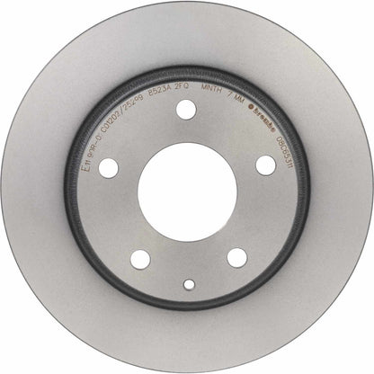 Brembo OE Brembo 14-18 Mazda 3 Rear Premium UV Coated OE Equivalent Rotor 08.C653.11