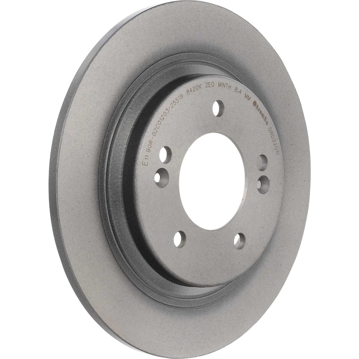 Brembo OE Brembo 16-17 Hyundai Azera/18-20 Elantra GT/13-19 Optima Rear Premium UV Coated OE Equivalent Rotor 08.D220.11