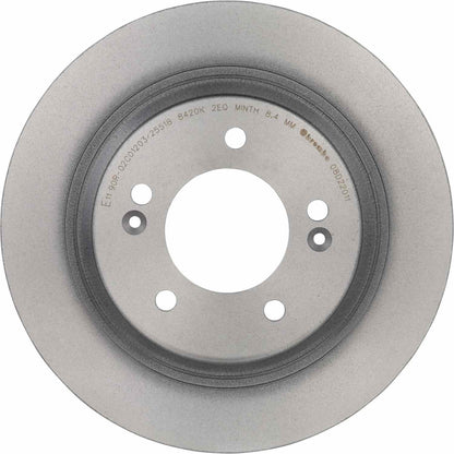 Brembo OE Brembo 16-17 Hyundai Azera/18-20 Elantra GT/13-19 Optima Rear Premium UV Coated OE Equivalent Rotor 08.D220.11