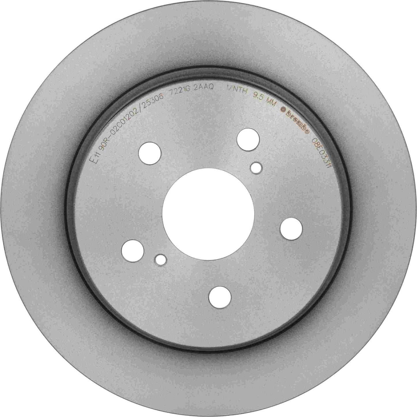 Brembo OE Brembo 18-22 Audi S4/S5/S5 Sportback/SQ5/21-22 SQ5 Sportback Front UV Coated Rotor 08.E033.11