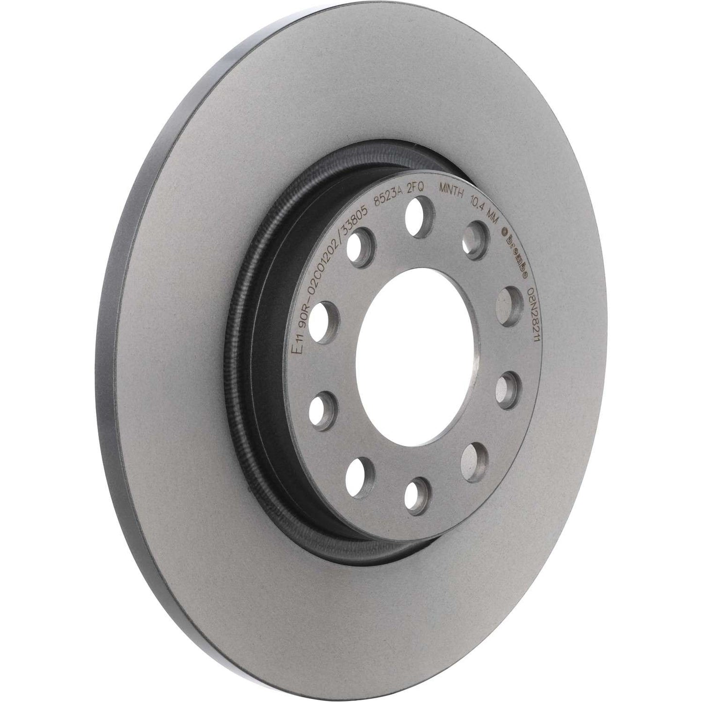 Brembo OE Brembo 15-17 Chrysler 200/16-17 Jeep Cherokee Rear Premium UV Coated OE Equivalent Rotor 08.N282.11