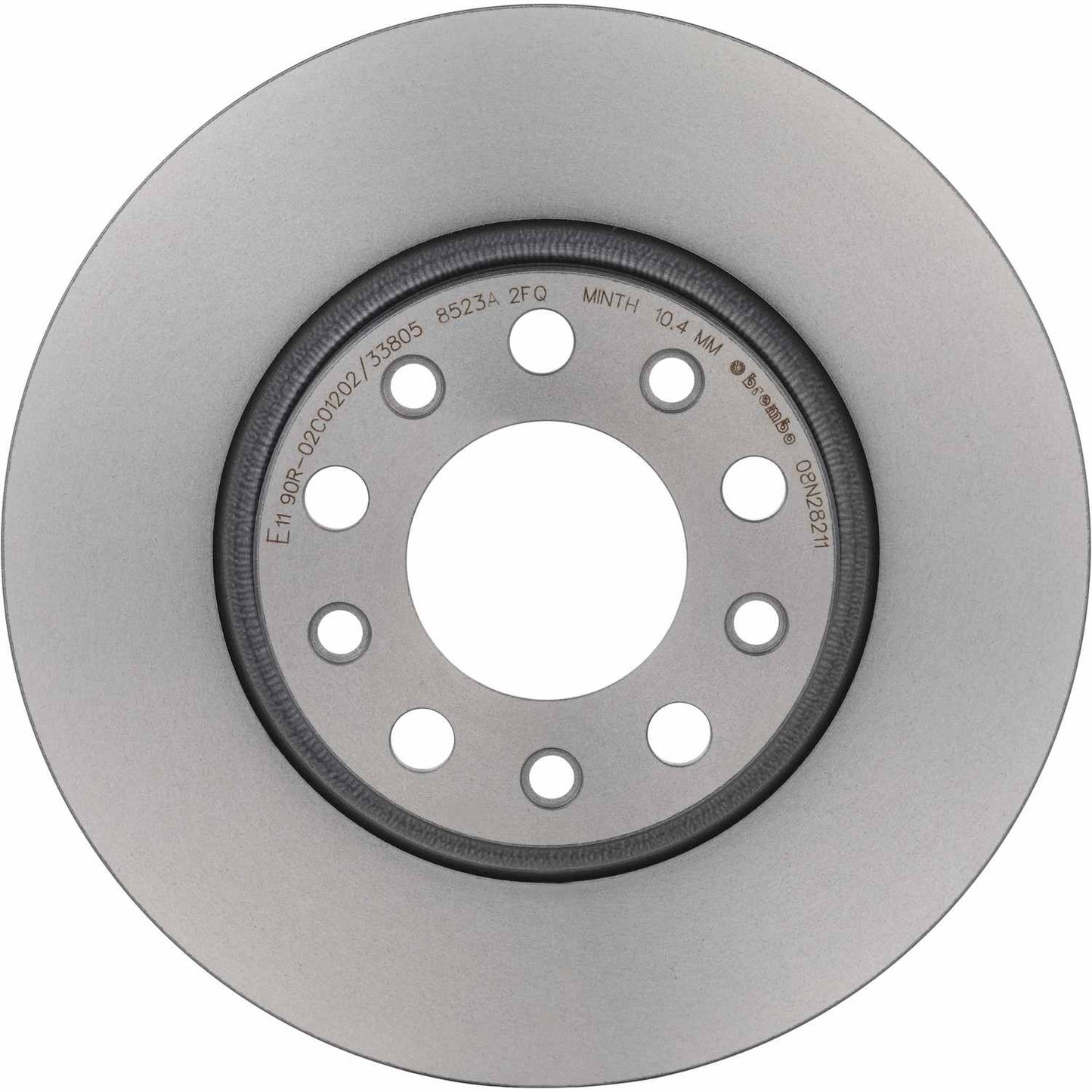 Brembo OE Brembo 15-17 Chrysler 200/16-17 Jeep Cherokee Rear Premium UV Coated OE Equivalent Rotor 08.N282.11