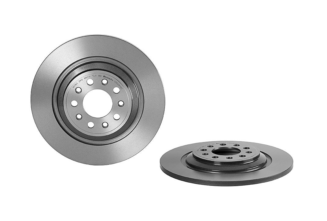 Brembo OE Brembo 14-20 Jeep Cherokee Rear Premium UV Coated OE Equivalent Rotor 08.N283.81