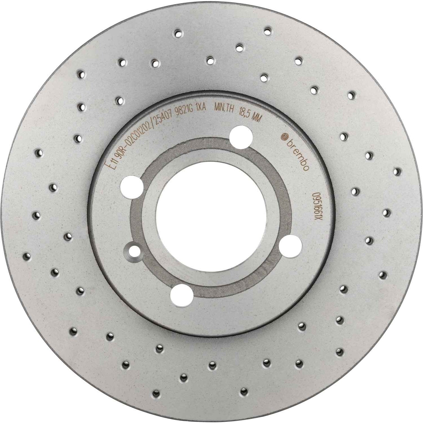 Brembo Disc Brake Rotor 09.5166.1X