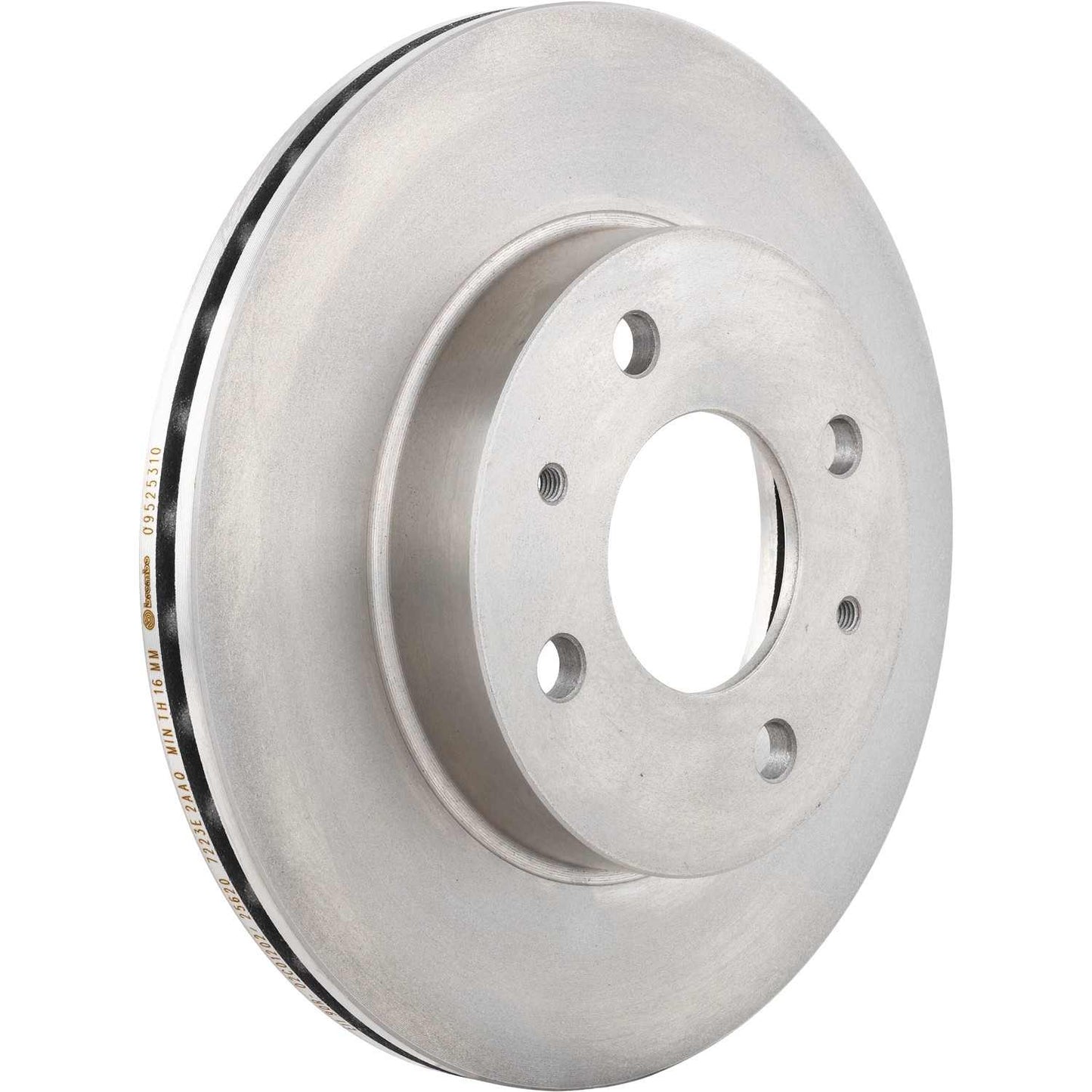 Brembo OE Brembo 91-93 Nissan NX/1987 Pulsar NX/87-94 Sentra Front Premium OE Equivalent Rotor 09.5253.10