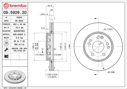 Brembo 09.5926.20