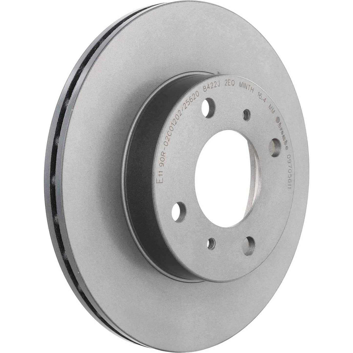 Brembo OE Brembo 93-94 Dodge Colt/93-96 Eagle Summit Front Premium UV Coated OE Equivalent Rotor 09.7056.11