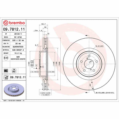 Brembo Disc Brake Rotor
