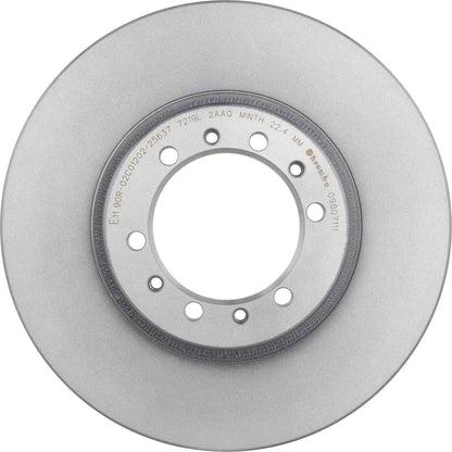 Brembo OE Brembo 92-96 Mitsubishi Montero/97-03 Montero Sport Front Premium UV Coated OE Equivalent Rotor 09.8071.11