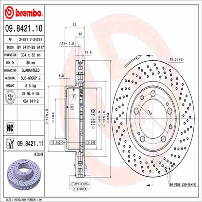Brembo Disc Brake Rotor