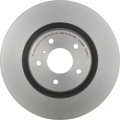Brembo OE Brembo 03-04 Infiniti G35/03-09 Nissan 350Z Front Premium UV Coated OE Equivalent Rotor 09.8485.11