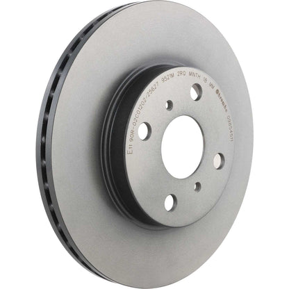 Brembo OE Brembo 01-05 Toyota Echo/00-05 MR2 Spyder Front Premium UV Coated OE Equivalent Rotor 09.8545.11