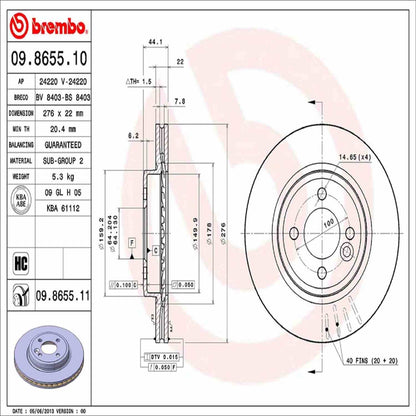 Brembo Disc Brake Rotor