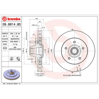 Brembo Disc Brake Rotor