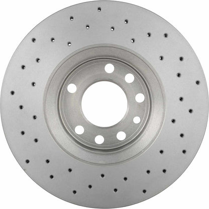 Brembo OE Brembo 03-11 Saab 9-3 Front Premium Xtra Cross Drilled UV Coated Rotor 09.9162.1X