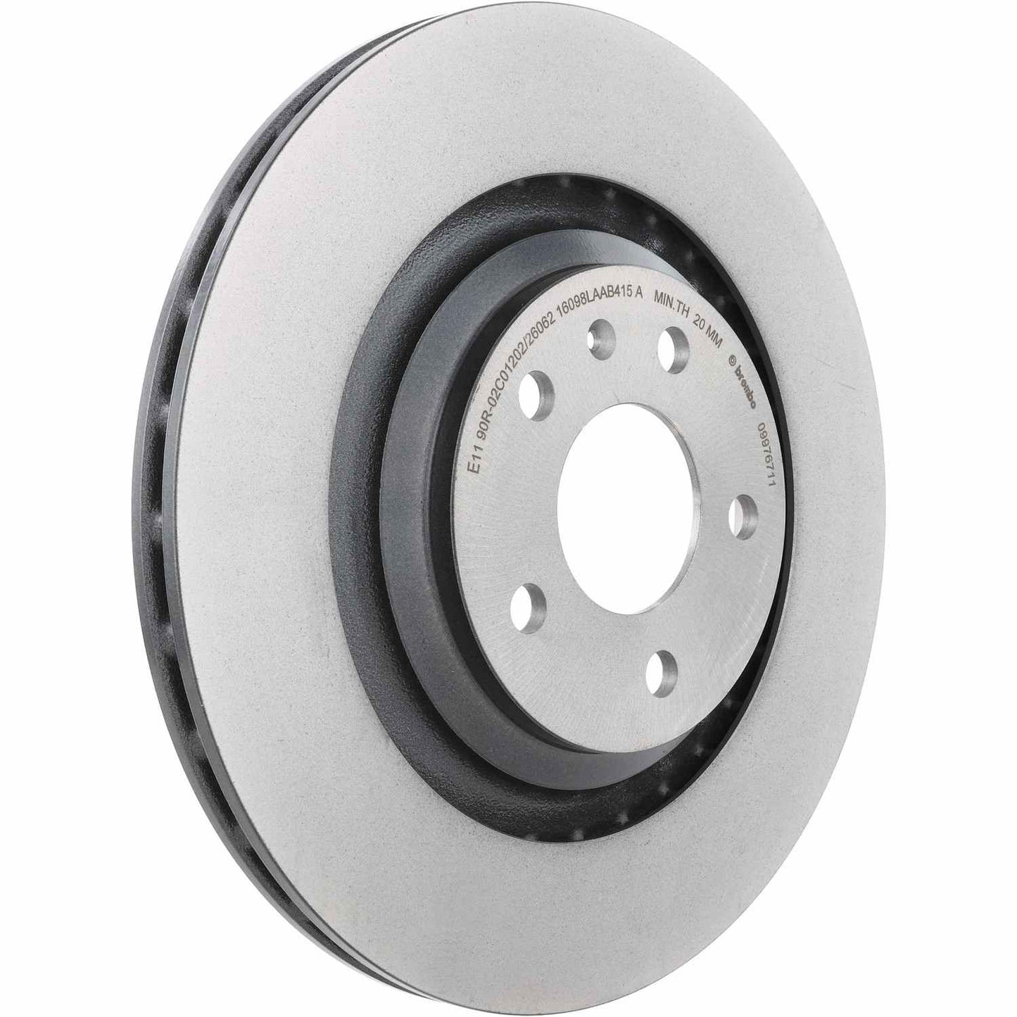Brembo OE Brembo 07-11 Audi S6 Rear Premium UV Coated OE Equivalent Rotor 09.9767.11