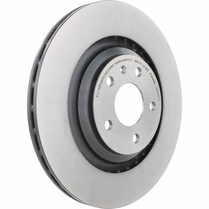 Brembo OE Brembo 07-11 Audi S6 Rear Premium UV Coated OE Equivalent Rotor 09.9767.11
