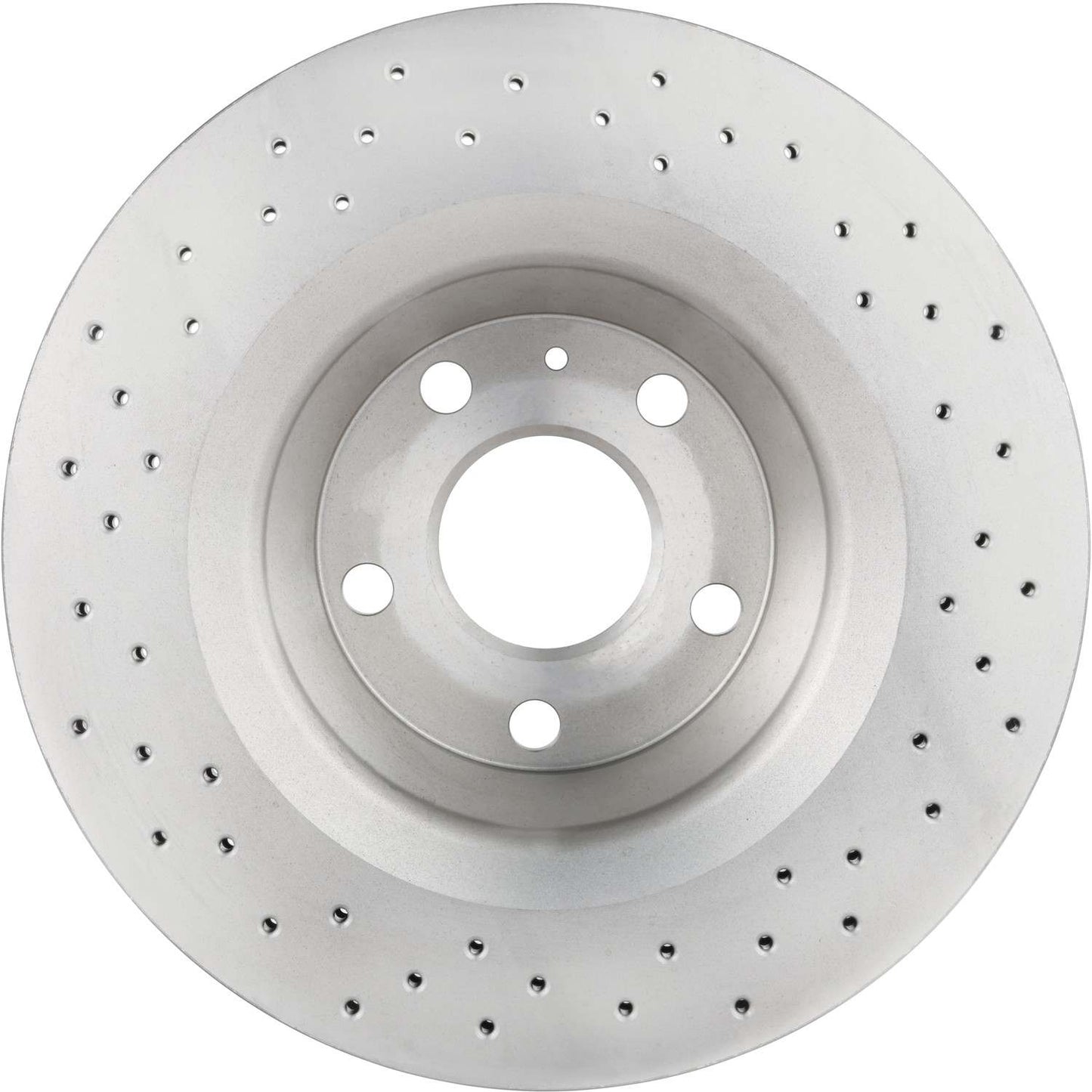 Brembo OE Brembo 08-09 Audi TT Quattro/12-13 TT RS Quattro Rear Premium Xtra Cross Drilled UV Coated Rotor 09.9768.1X