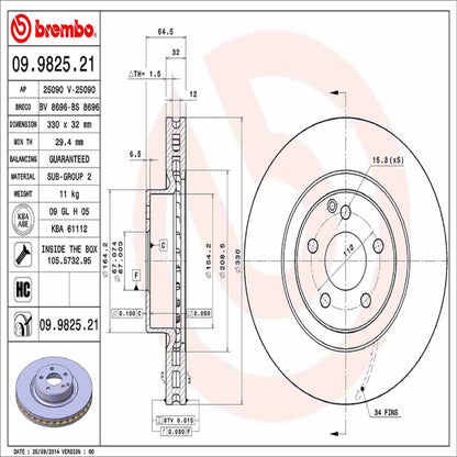 Brembo Disc Brake Rotor