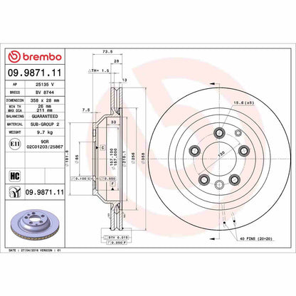 Brembo Disc Brake Rotor