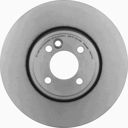Brembo OE Brembo 05-07 Mini Cooper Front Premium UV Coated OE Equivalent Rotor 09.A047.41