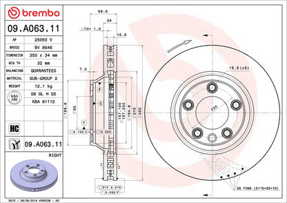 Brembo Disc Brake Rotor