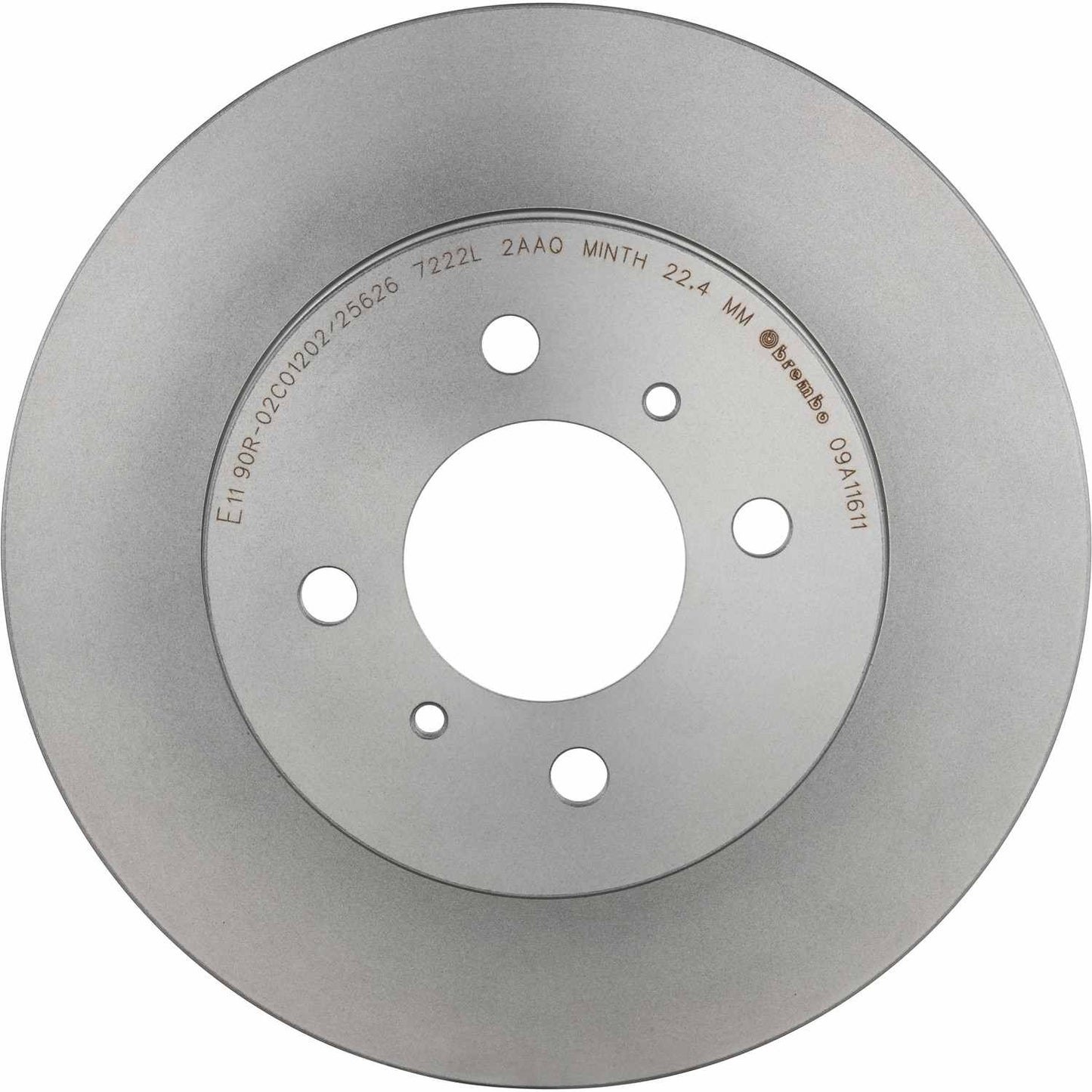Brembo OE Brembo 02-06 Mitsubishi Lancer/99-02 Mirage Front Premium UV Coated OE Equivalent Rotor 09.A116.11