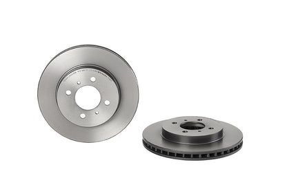 Brembo OE Brembo 02-06 Mitsubishi Lancer/99-02 Mirage Front Premium UV Coated OE Equivalent Rotor 09.A116.11
